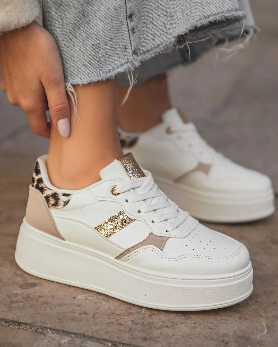 Athena White Sneaker