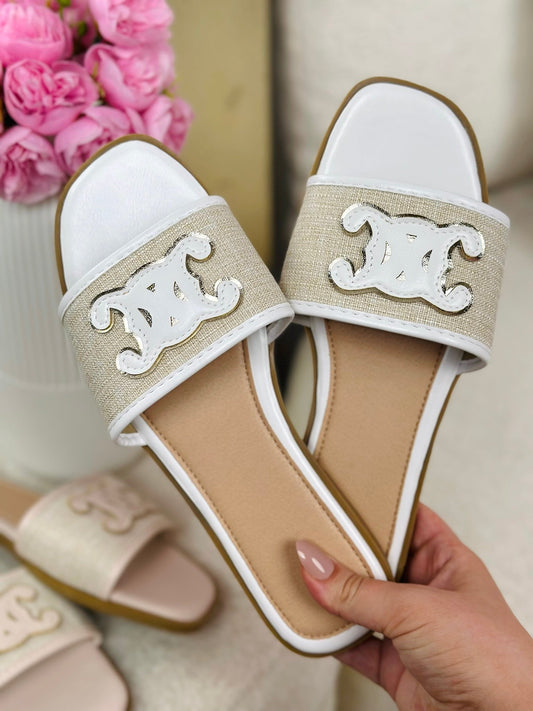 Anastasia White Slides