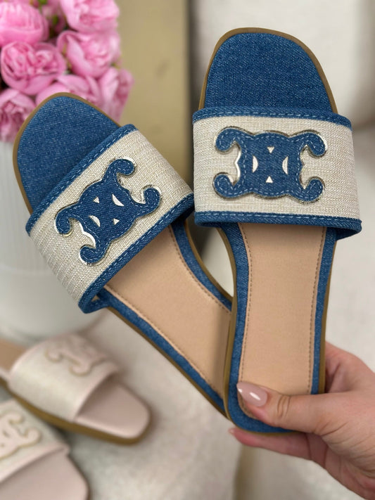 Anastasia Blue Slides