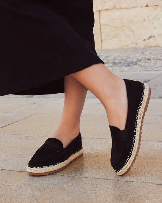 C-296 Black Loafer