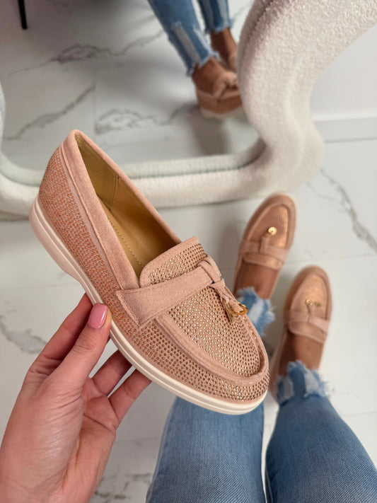 Shine Pink Loafer