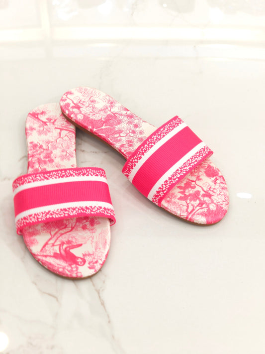 Sienna Fuchsia Slides
