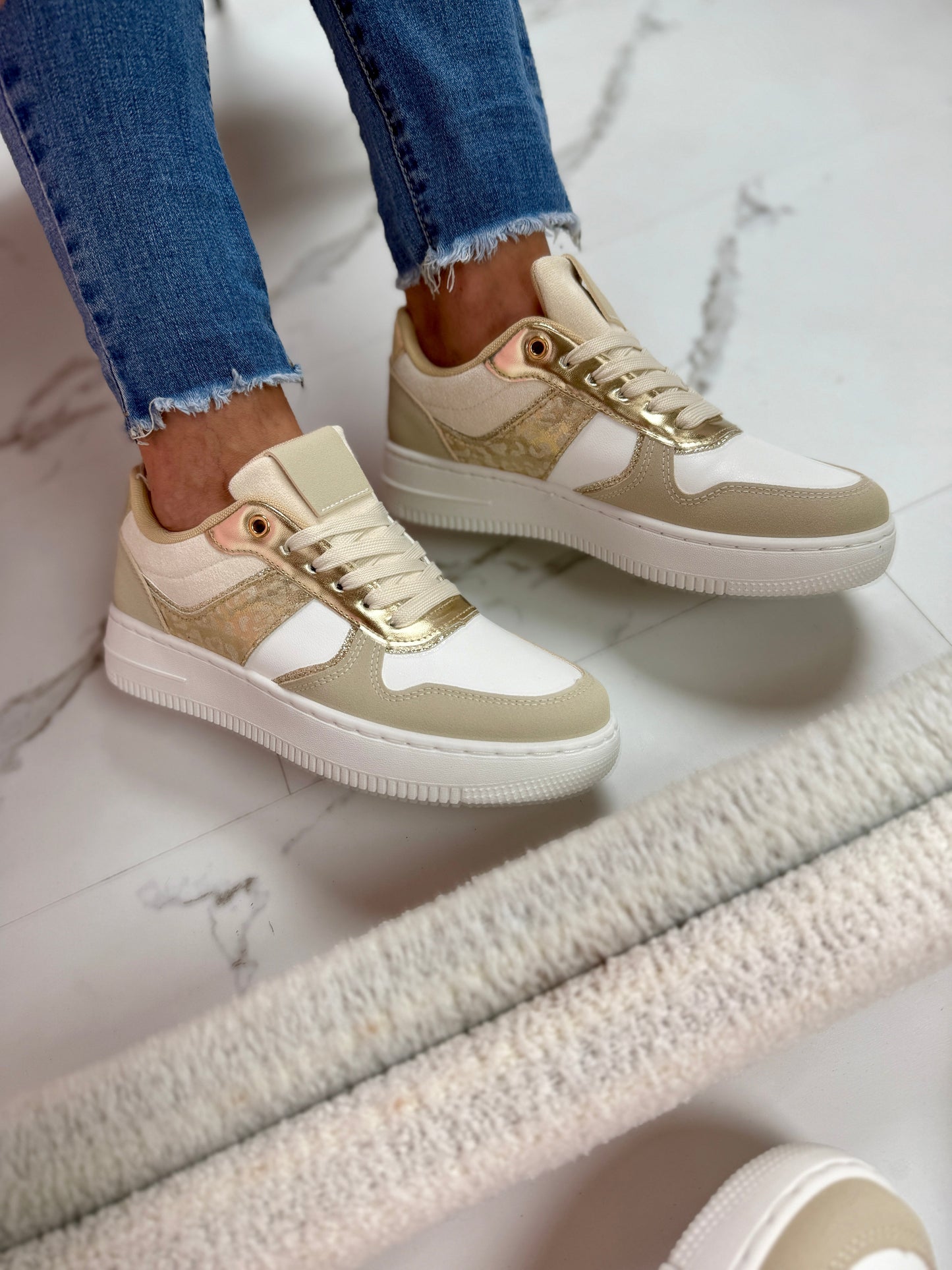 Lidya Beige Sneaker