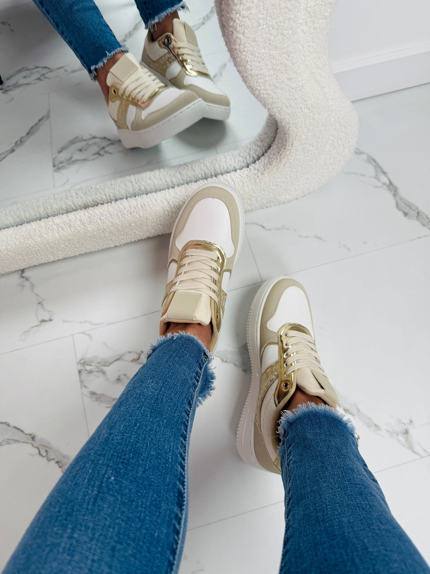 Lidya Beige Sneaker