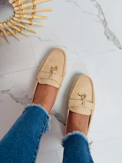 Gaby Beige Loafer