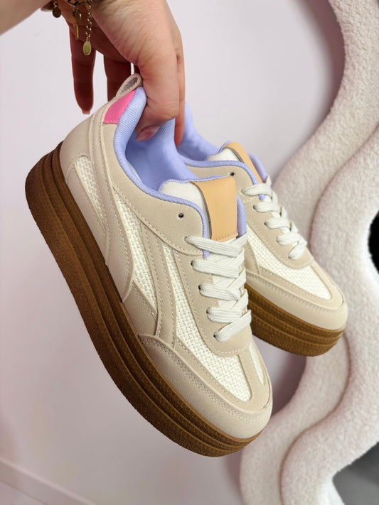 Rowy Beige Sneaker