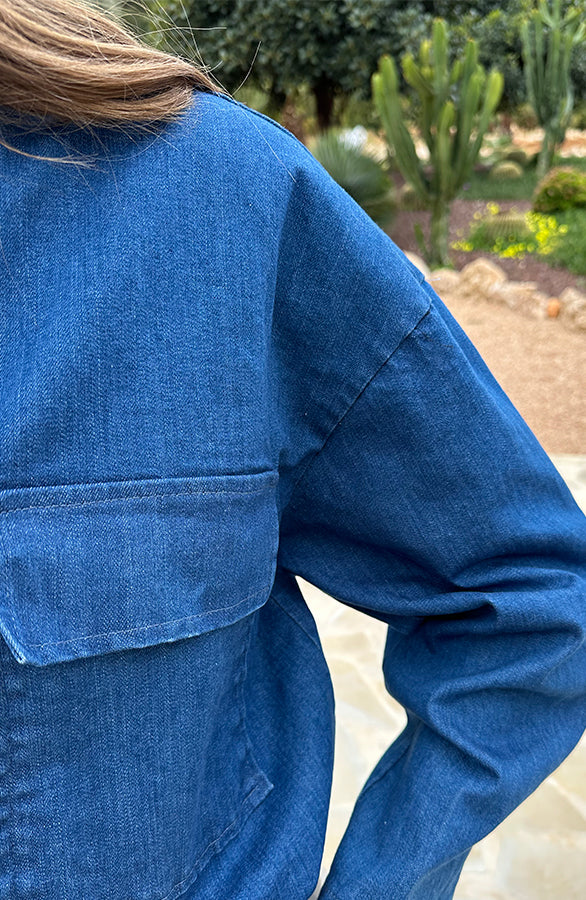 BOMBER JACKET DENIM