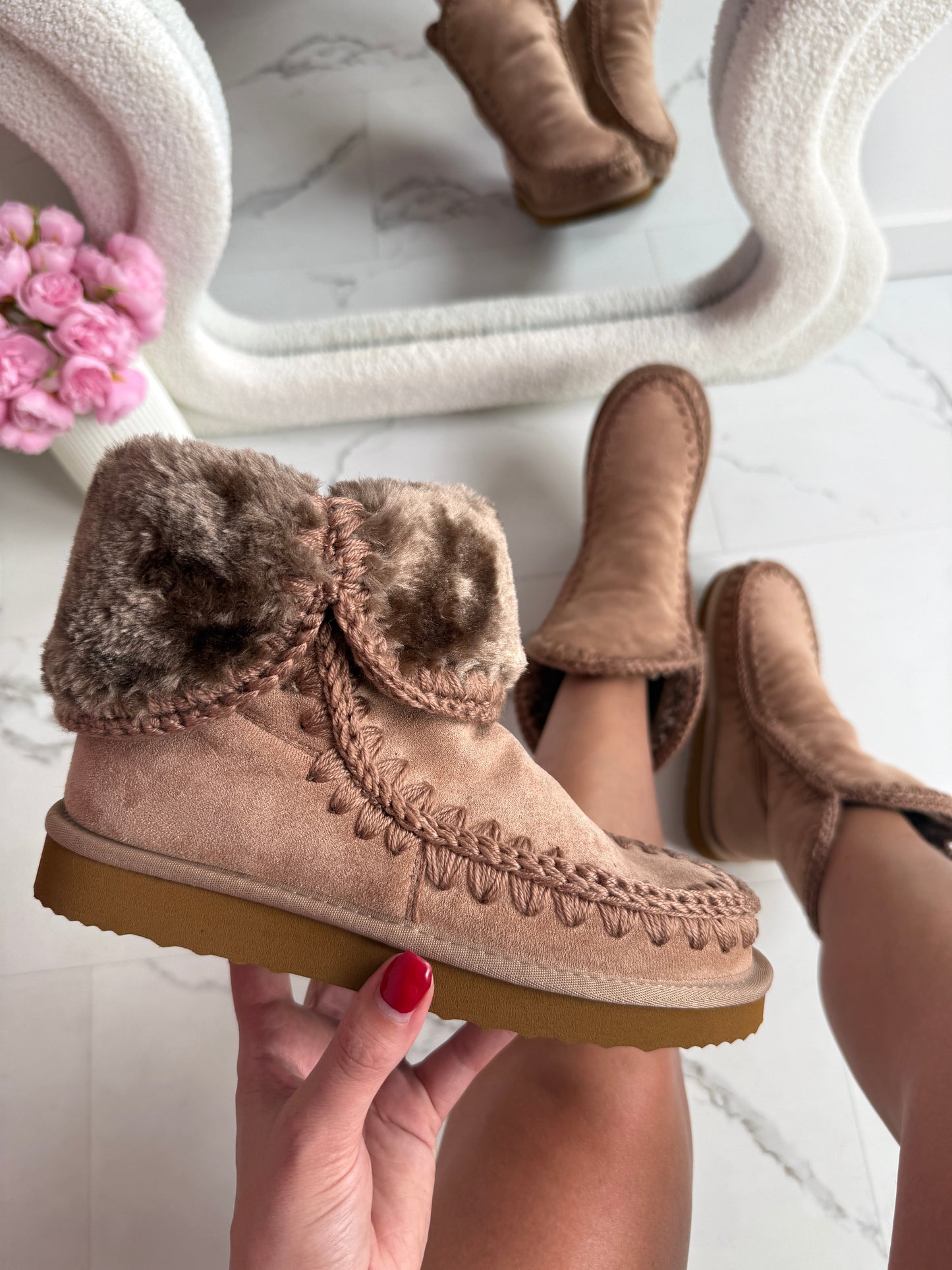 Semy Khaki Boots