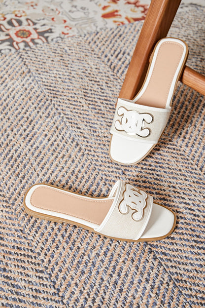 Anastasia White Slides