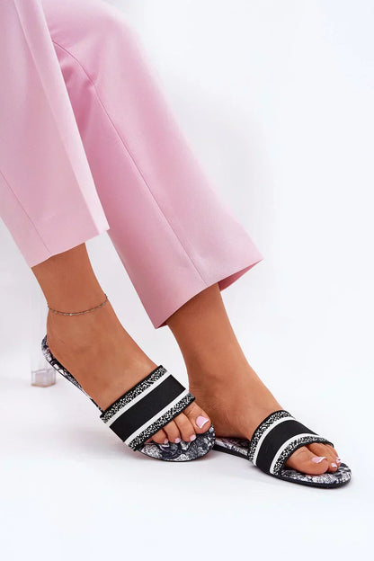Sienna Black Slides