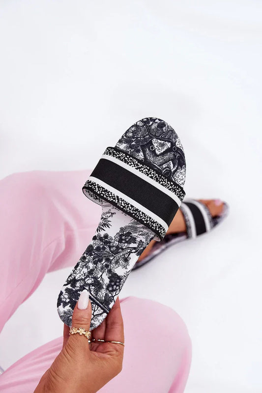 Sienna Black Slides
